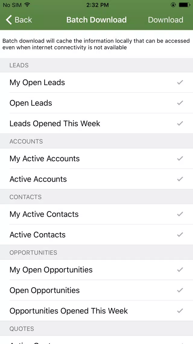 Mobile CRM+ for MS Dynamics CRM Online应用截图