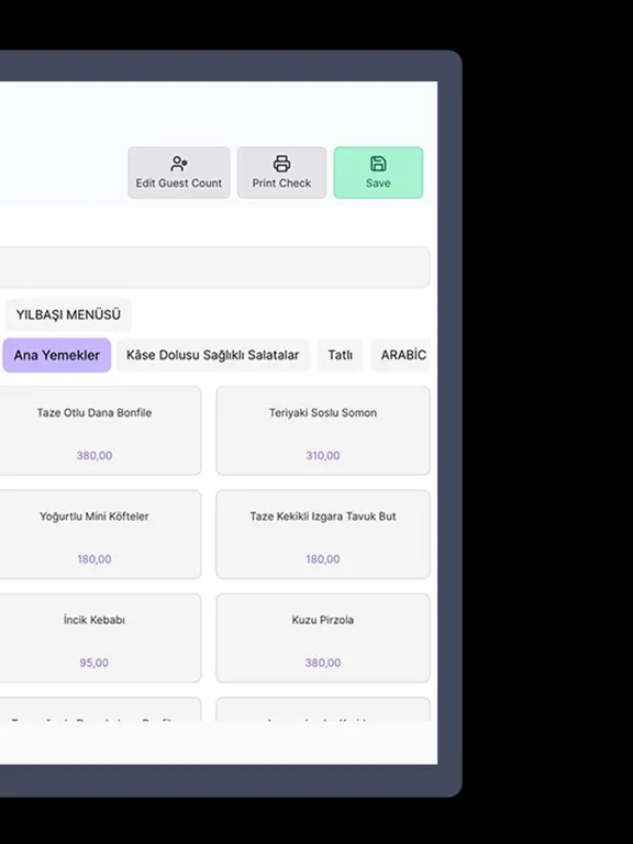 TABPAD Go Pos iPad  سکرین شاٹس