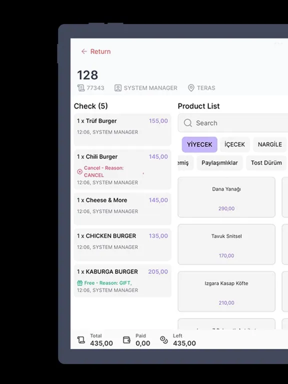 TABPAD Go Pos iPad  سکرین شاٹس