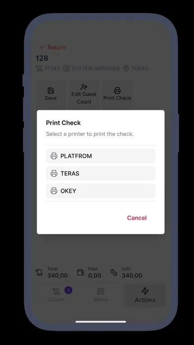 TABPAD Go Pos سکرین شاٹس