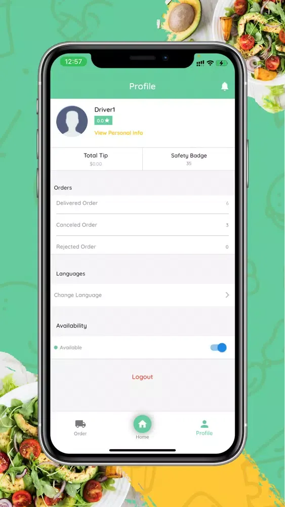 Capturas de pantalla de Dial Eats Delivery