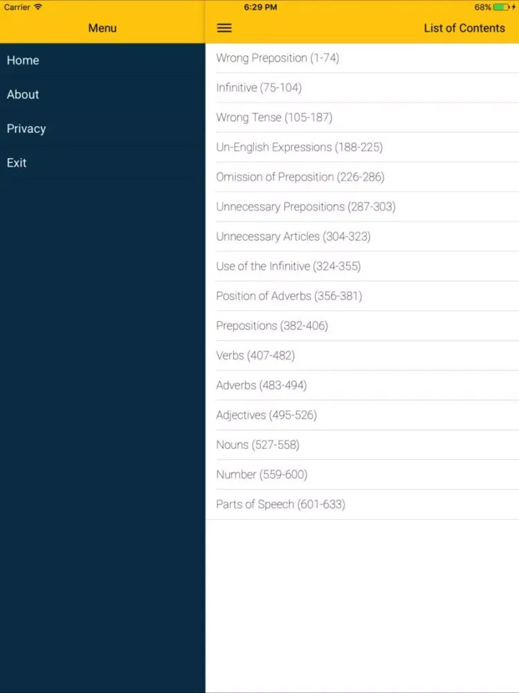 Common Mistakes iPad 应用截图