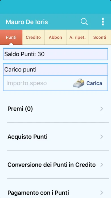 Captures d'écran de Fidelity Card POS