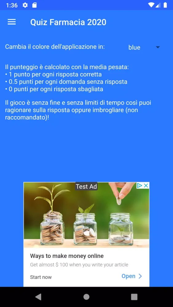 Quiz Farmacia 2020应用截图