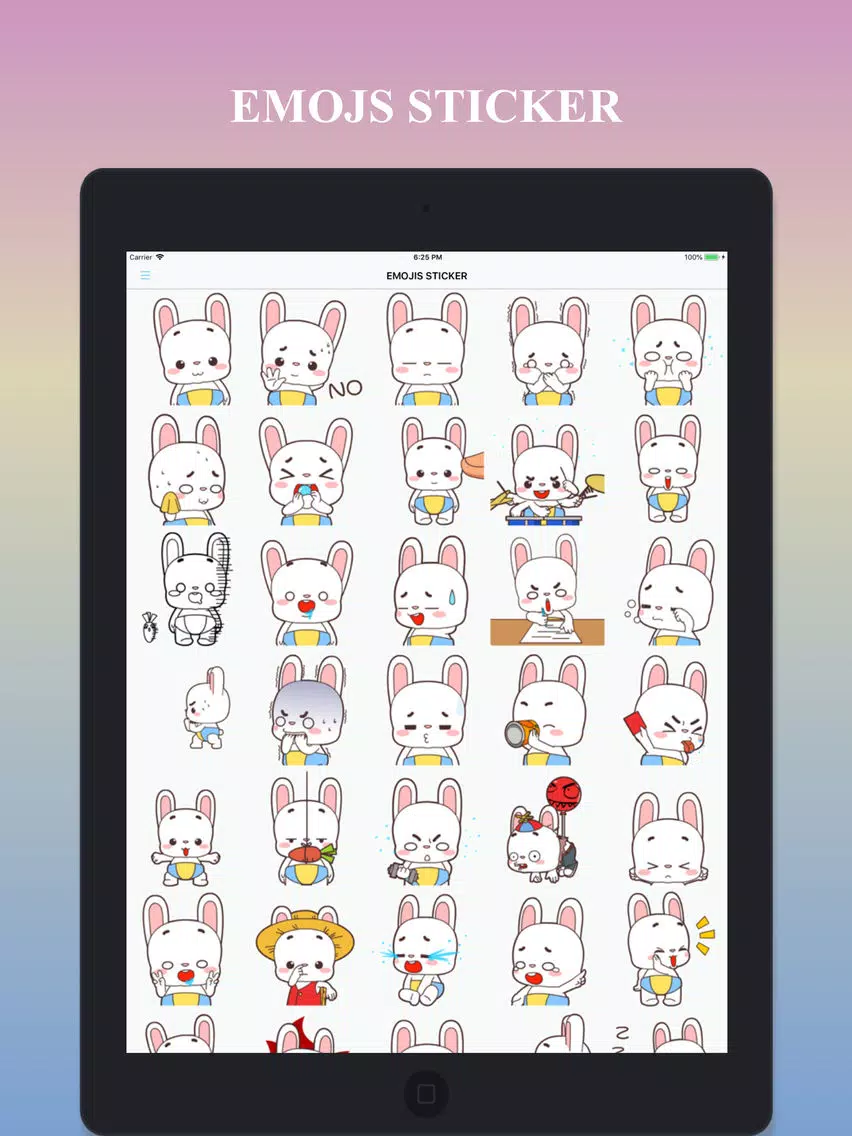 Скриншоты Emojis Sticker & Animated iPad 