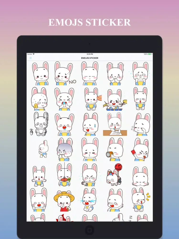 Emojis Sticker & Animated iPad  스크린샷