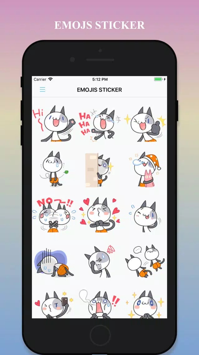 Скриншоты Emojis Sticker & Animated