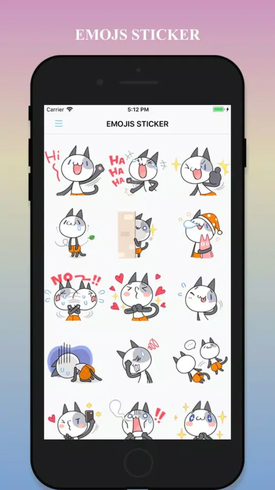 Emojis Sticker & Animated 스크린샷