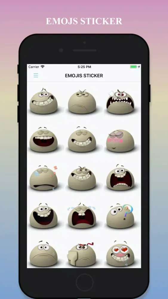 Emojis Sticker & Animated 스크린샷