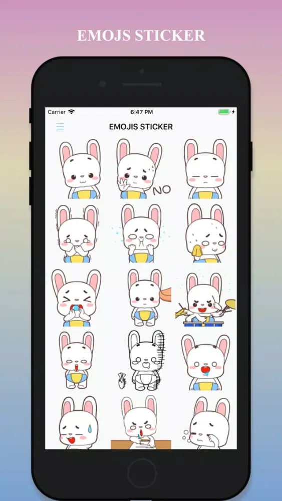 Emojis Sticker & Animated 스크린샷