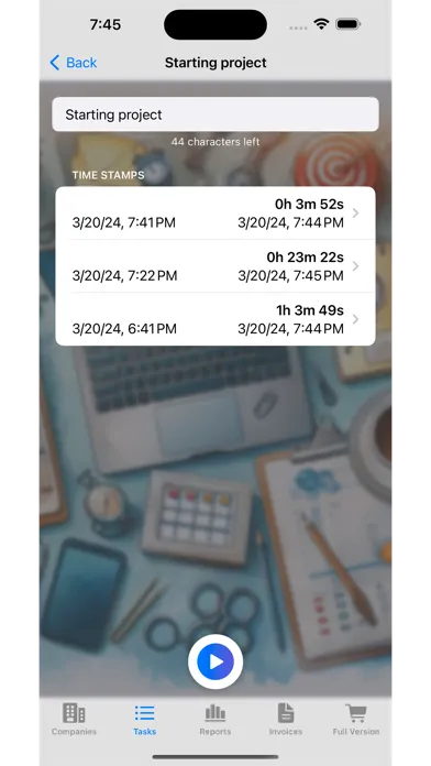 Скриншоты Timeseek
