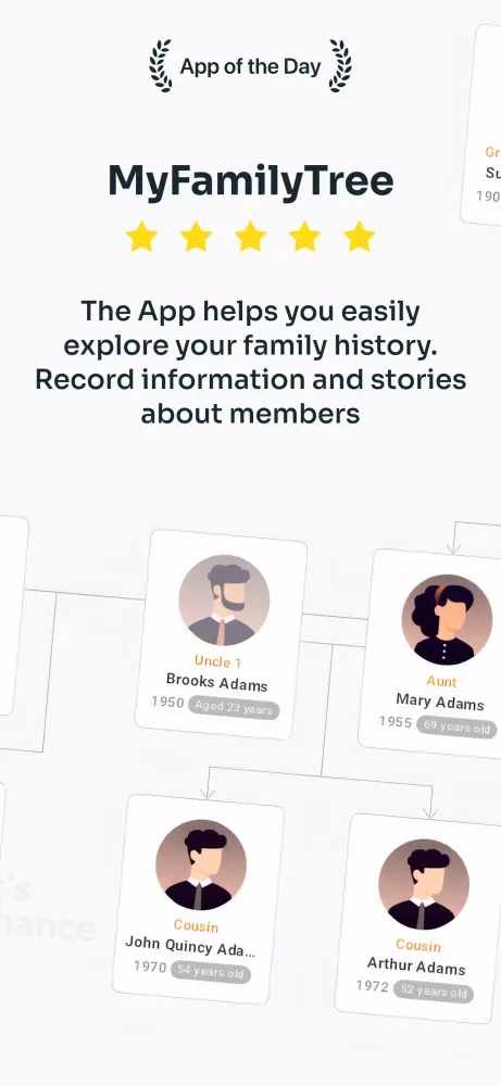 MyFamilyTree Screenshots