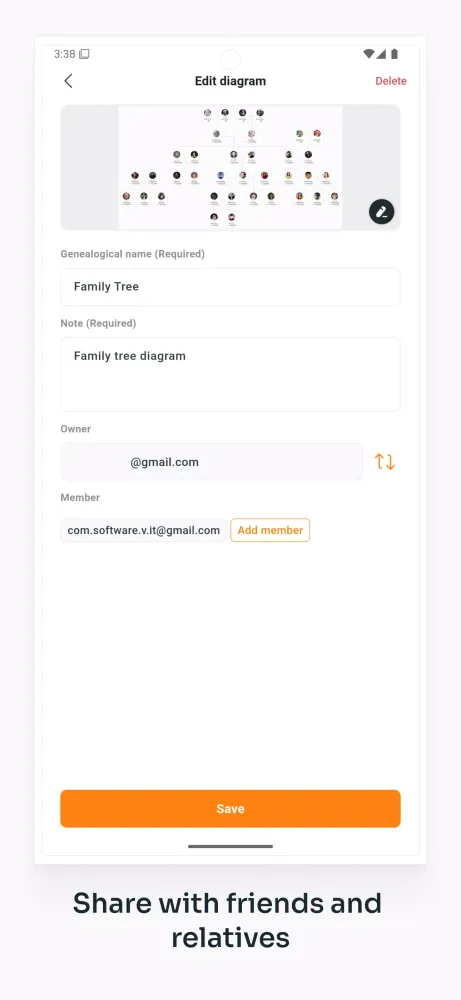 MyFamilyTree Screenshots