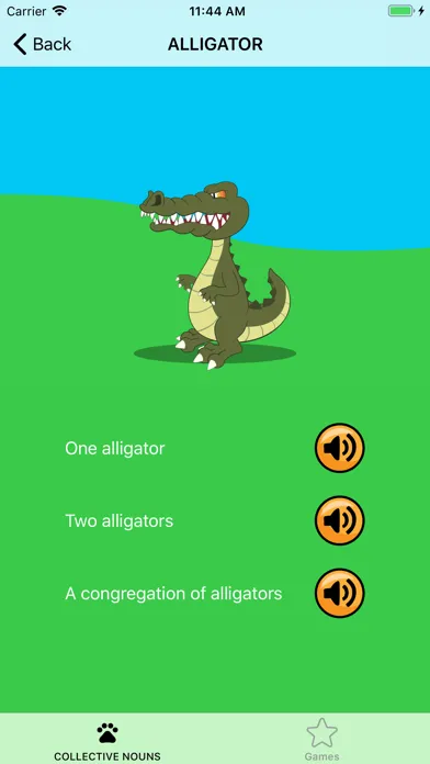 Collective Nouns Screenshots