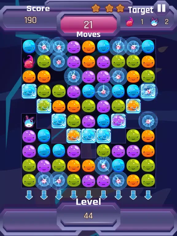 Cute Monsters Jelly Rush iPad  স্ক্রিনশট