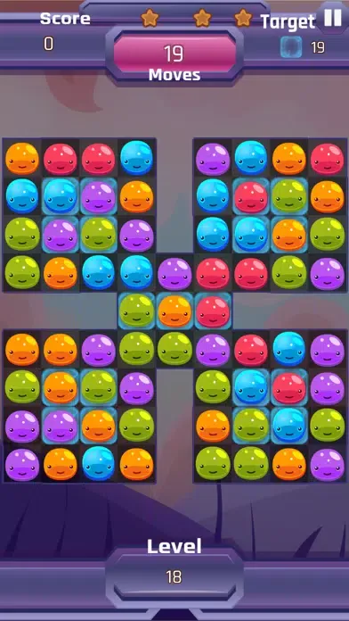 Cute Monsters Jelly Rush স্ক্রিনশট