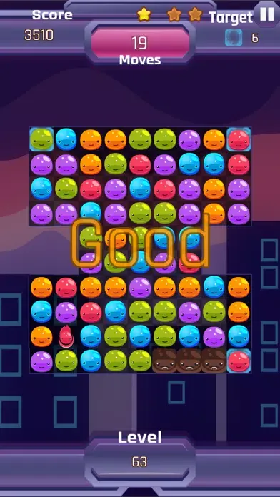 Cute Monsters Jelly Rush স্ক্রিনশট
