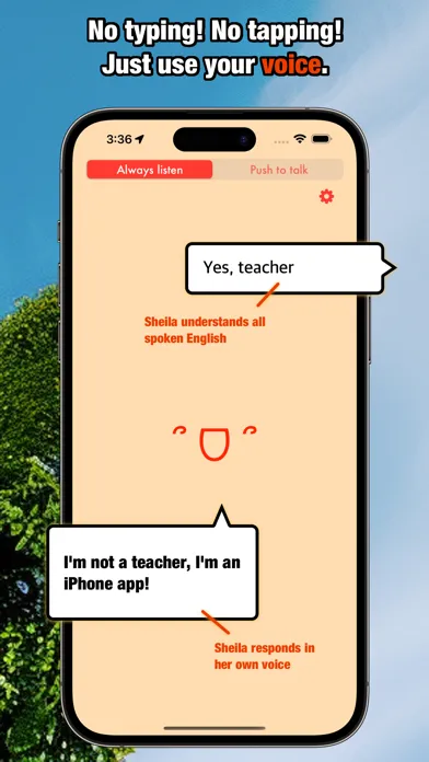 Ảnh chụp màn hình của Practice English with Sheila