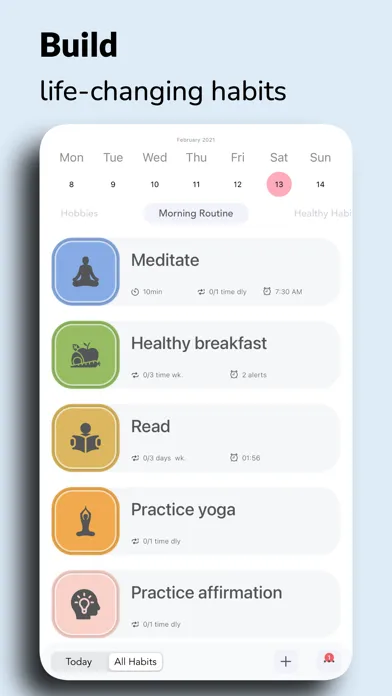 تصاویر ProActive Habit Tracker & ToDo