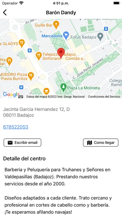 Barbería Barón Dandy应用截图