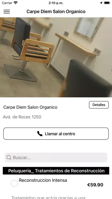 Carpe Diem Salón Orgánico Screenshots