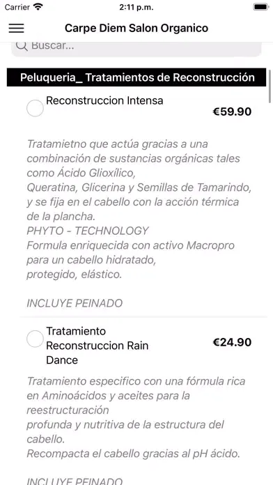 Carpe Diem Salón Orgánico Screenshots