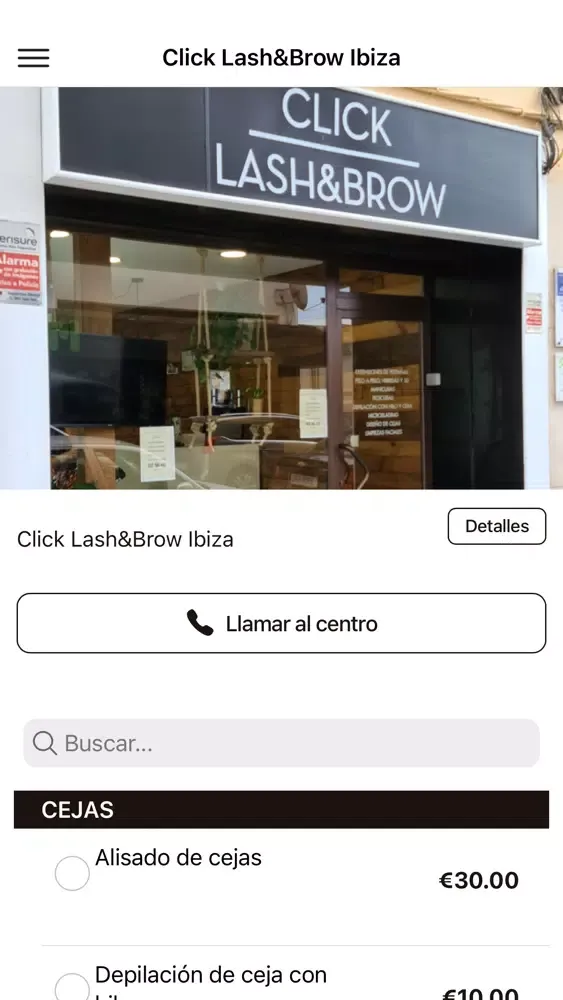 Capturas de pantalla de Click Lash and Brow