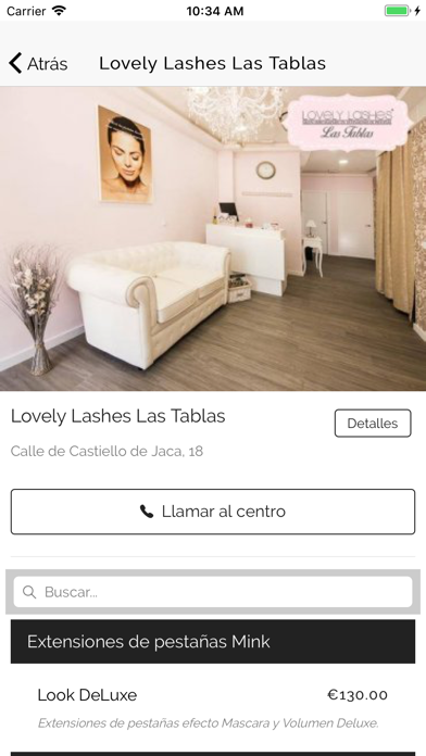 Ảnh chụp màn hình của Lovely Lashes