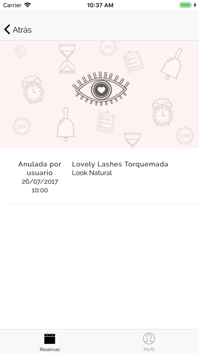 Ảnh chụp màn hình của Lovely Lashes