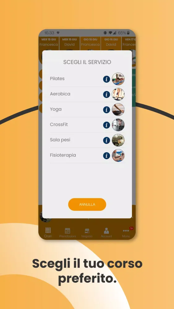 FitnessTime Screenshots