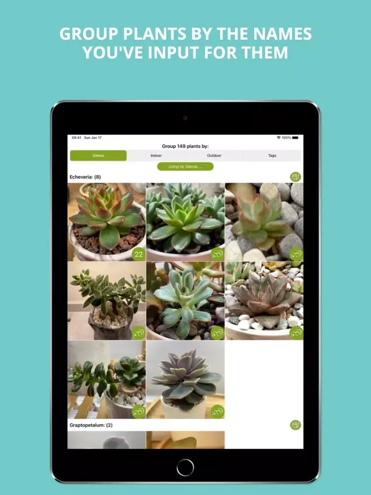 Succulent Tracker (Legacy) iPad  Screenshots