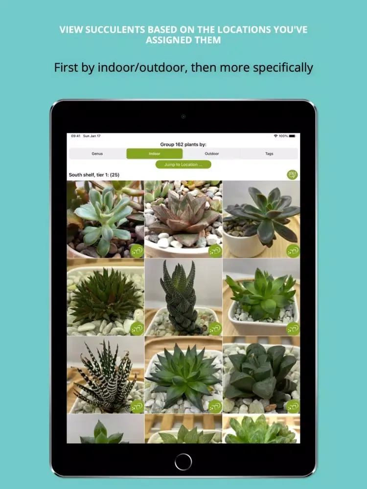 Succulent Tracker (Legacy) iPad  Screenshots