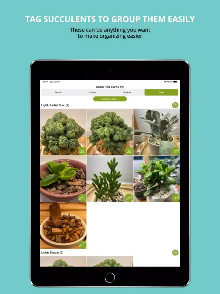 Succulent Tracker (Legacy) iPad  Screenshots
