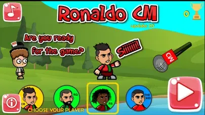Ảnh chụp màn hình của Ronaldo CM