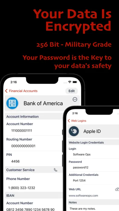 Zrzuty ekranu ID Lock - Secure Data Manager