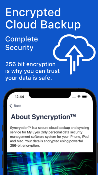My Eyes Only Password Manager 스크린샷