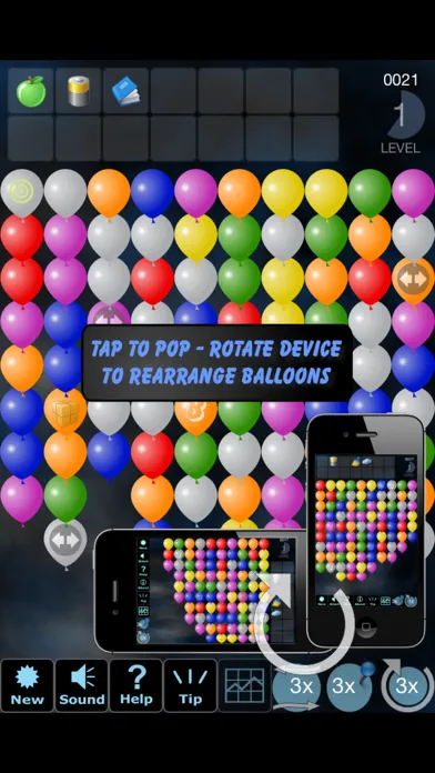 Tap 'n' Pop Classic: Balloon Group Remove سکرین شاٹس