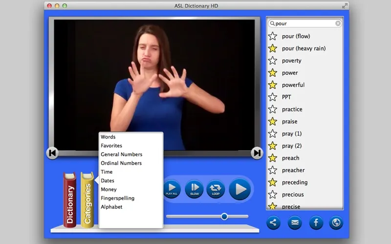 ASL Dictionary HD American Sign Language স্ক্রিনশট