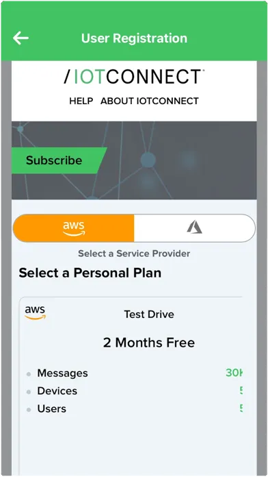 Capturas de pantalla de IoTConnect Bridge