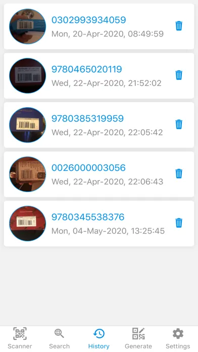 ภาพหน้าจอของ Soft Scan - QR/Barcode Scanner