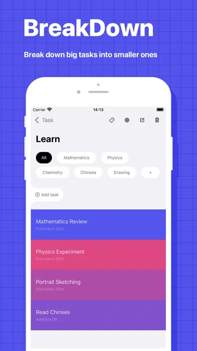 Coves: Focus Todo Timer Screenshots