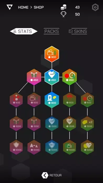 ภาพหน้าจอของ Project V - Endless Runner