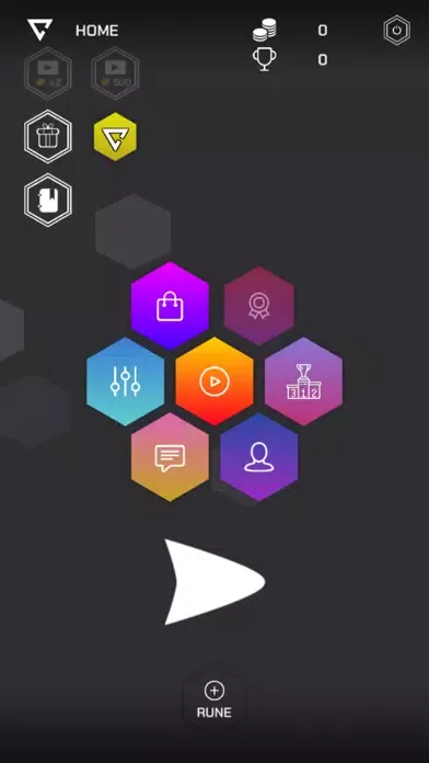 ภาพหน้าจอของ Project V - Endless Runner