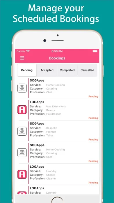 Andii: Book Nearby Services应用截图
