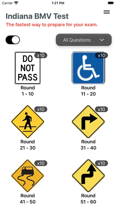 Indiana BMV Test 2024應用截圖