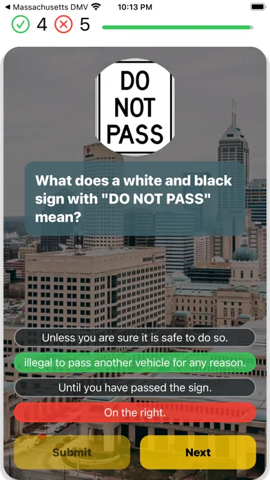 Indiana BMV Test 2024應用截圖