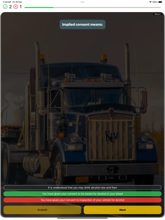 Скриншоты Alaska CDL Test 2024 iPad 