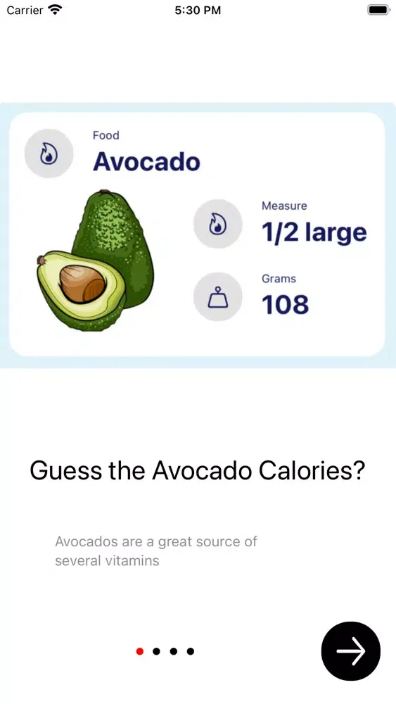 Capturas de pantalla de Worldle for Guess Food Calorie