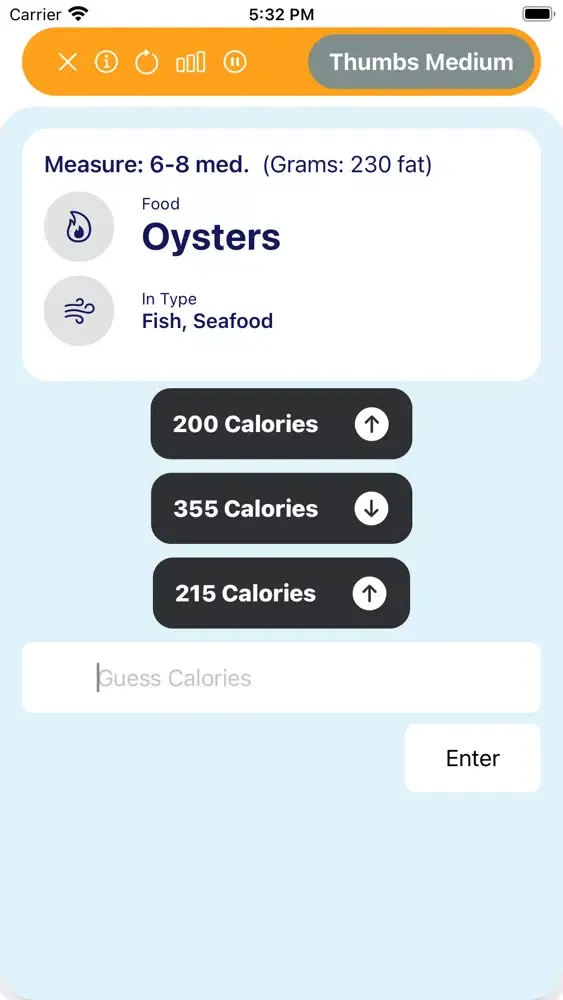 Capturas de pantalla de Worldle for Guess Food Calorie