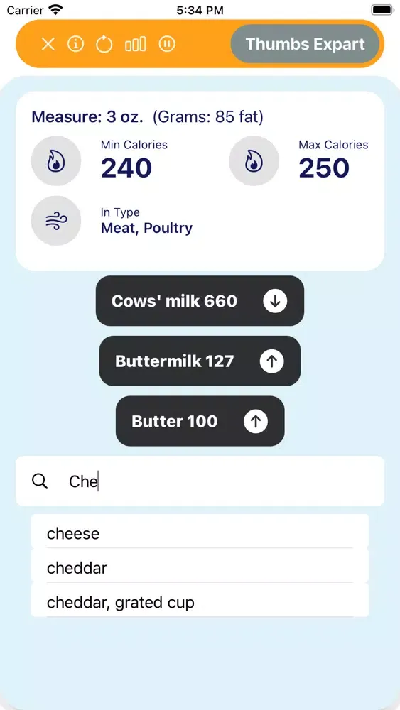 Capturas de pantalla de Worldle for Guess Food Calorie